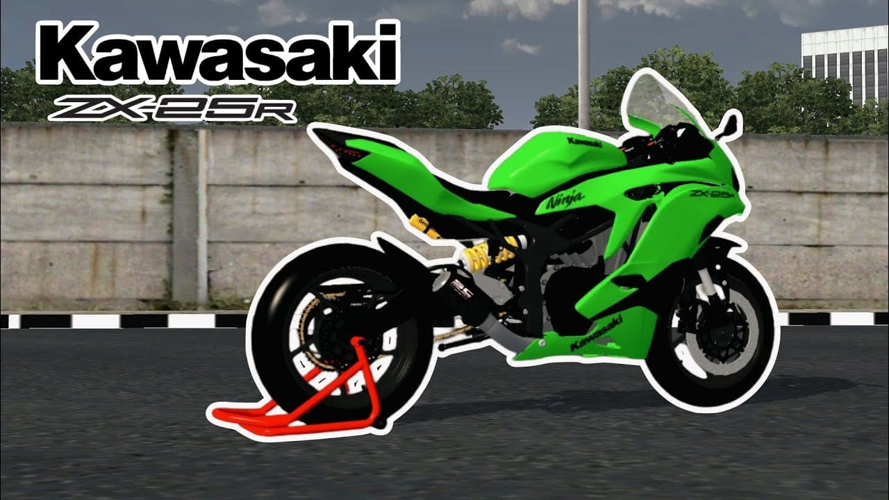 Mod BUSSID Motor ZX-25R, Bikin Main Game Makin Seru!