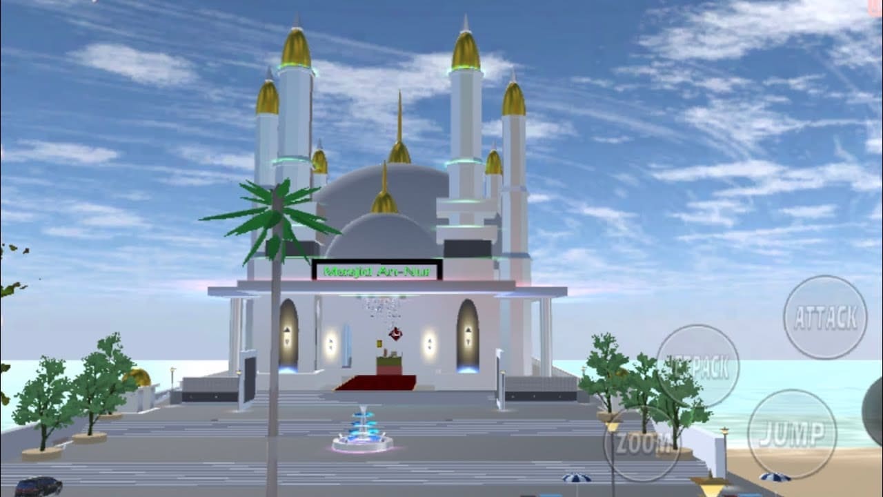 Keren Abis! Kumpulan ID Masjid di Sakura School Simulator yang Bisa Kamu Save