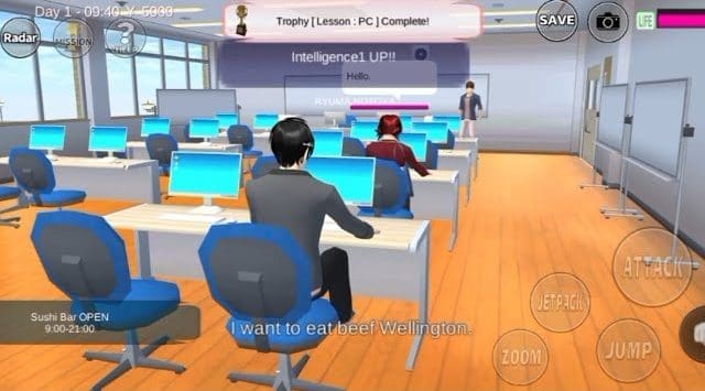 Trik Asik Menyelesaikan Misi Lesson PC di Sakura School Simulator