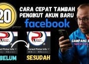 20 Cara Cepat Tambah Pengikut Akun Baru Facebook