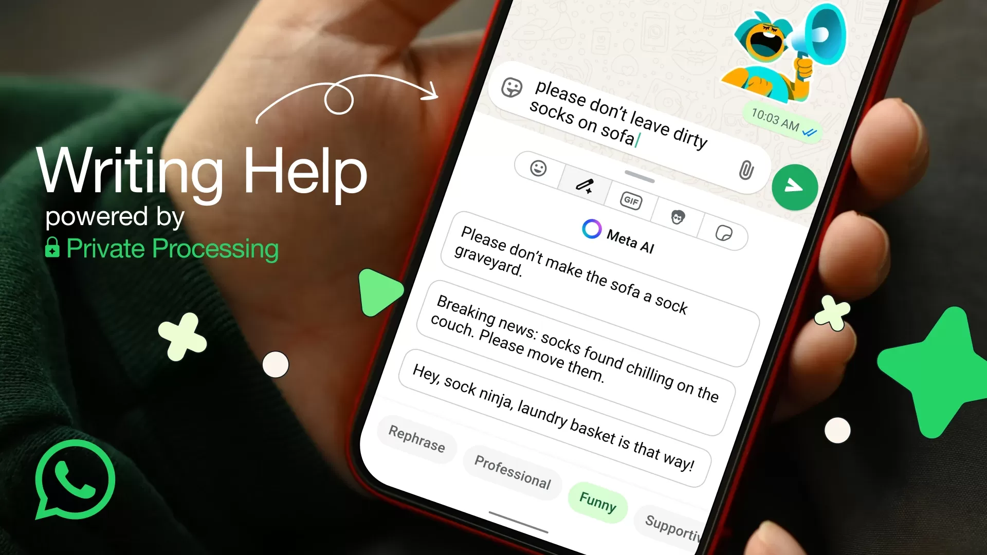 Fitur Baru WhatsApp Writing Help Bantu Chat Lebih Profesional