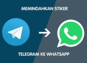 Cara Memindahkan Sticker di Telegram ke WhatsApp