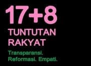 Isi 17+8 Tuntutan Rakyat yang Viral dan Membuat Ramai Linimasa