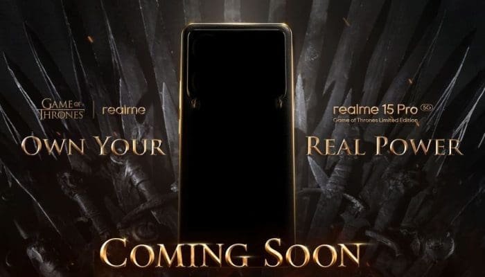 Realme 15 Pro Game of Thrones Edition dengan Desain Dragonfire Resmi Diluncurkan