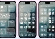 Cara Aktifkan Ikon Transparan Dengan Clear Mode Di IOS 26