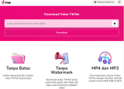 Trik Menyimpan Vidio Tiktok Dengan Ttok.Io; Mudah Banget!