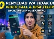 10 Penyebab WA Tidak Video Call dan Telepon
