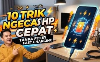 10 Trik Ngecas HP Cepat Tanpa Fitur Fast Charging