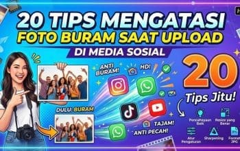 20 Tips Mengatasi Foto Buram saat Upload di Media Sosial