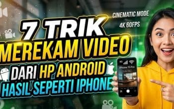 7 Trik Merekam Video dari HP Android Hasil Seperti Iphone