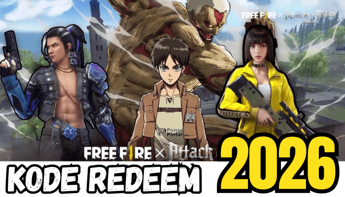 24 Kode Redeem FF Terbaru 4 Maret 2026 Bikin Kamu Auto Sultan di Free Fire!