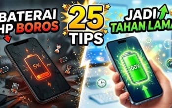 25 Tips Baterai HP Boros Jadi Tahan Lama