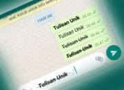 Cara Membuat Tulisan WhatsApp Unik Tanpa Kode