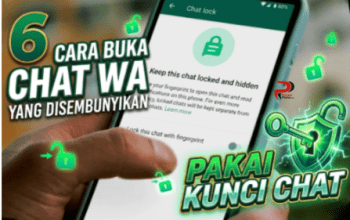 6 Cara Buka Chat WA yang Disembunyikan Pakai Kunci Chat