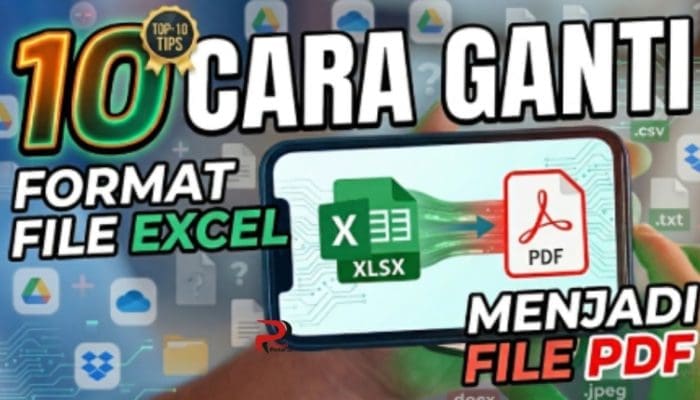 10 Cara Ganti Format File Excel Menjadi File PDF