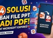 14 Solusi Ubah File PPT Jadi PDF Saat Microsoft Expired