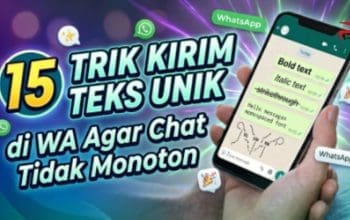 15 Trik Kirim Teks Unik di WA Agar Chat Tidak Monoton