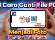 16 Cara Ganti File PDF Menjadi Foto Tanpa Watermark