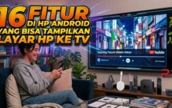 16 Fitur di HP Android yang Bisa Tampilkan Layar HP ke TV