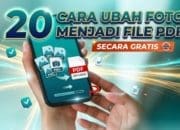 20 Cara Ubah Foto Menjadi File PDF Secara Gratis