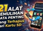 21 Alat Pemulihan Data Penting yang Terhapus dari Kartu SD