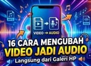 16 Cara Mengubah Video Jadi Audio Langsung dari Galeri HP