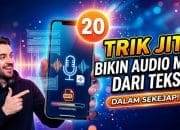 20 Trik Jitu Bikin Audio MP3 dari Teks Dalam Sekejap