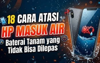 18 Cara Atasi HP Masuk Air Baterai Tanam yang Tidak Bisa Dilepas