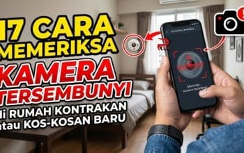 17 Cara Memeriksa Kamera Tersembunyi di kosan Baru