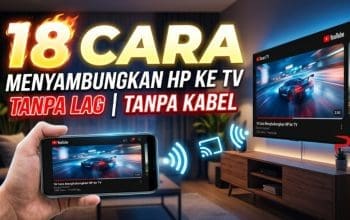 18 Cara Menghubungkan HP ke TV Tanpa Lag Tanpa Kabel