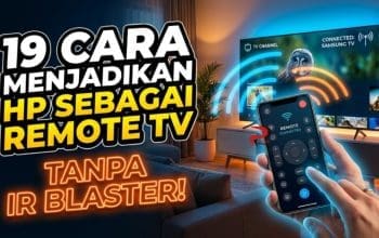 19 Cara Menjadikan HP Sebagai Remote TV Tanpa IR Blaster