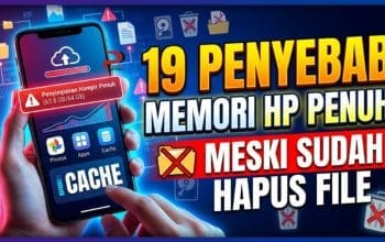 19 Penyebab Memori HP Penuh Meski Sudah Hapus File