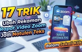 17 Trik Ubah Rekaman Rapat Video Zoom Jadi Notulen Teks dalam Sekali Klik