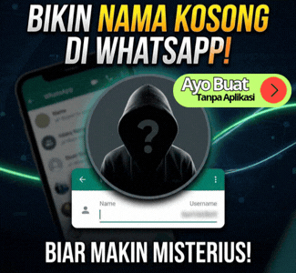 Membuat nama kosong di whatsapp